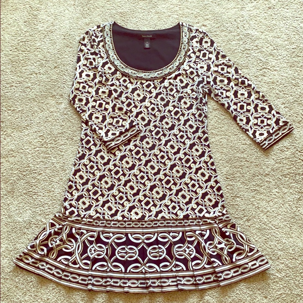 White House Black Market 3/4 sleeve dress